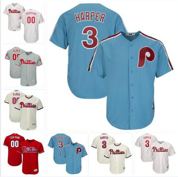 Women's Philadelphia bryce harper phillies jersey baseball jerseys custom cheap shirts cheap cool flex base spring jersey Juan Samuel