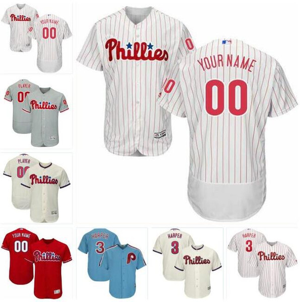 Philadelphia bryce harper phillies jersey baseball jerseys custom cheap shirts cheap cool flex base spring jersey Rhys Hoskins youth men