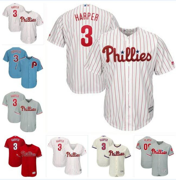 Philadelphia bryce harper phillies jersey baseball jerseys custom blank home official cool flex base spring jersey Tug McGraw womens mens