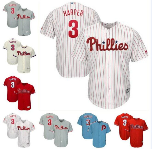 Philadelphia bryce harper phillies jersey baseball jerseys custom blank home official cool flex base spring jersey Steve Carlton mens 4xl