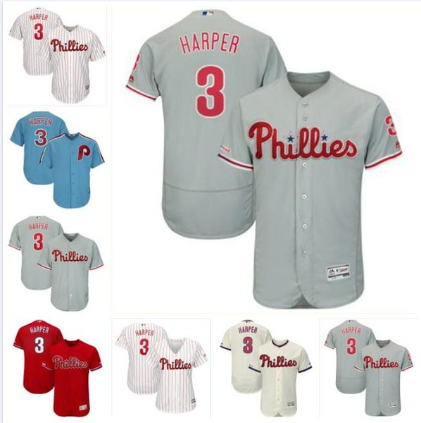 Philadelphia bryce harper phillies jersey baseball jerseys custom blank home official cool flex base spring jersey Darren Daulton womens