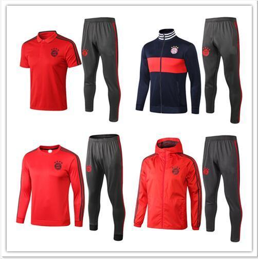 2019 MATA POGB A Windcoat hat training suit Bayern Munich soccer tracksuit 18 19 JAMES MULLER LUKAKU ALEXIS track suits Man football jackets