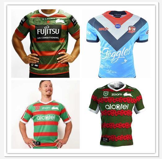 2019/20 RUGBY JERSEY SOUTH SYDNEY RABBITOHS 2019 HOME JERSEY Australia SOUTH SYDNEY RABBITOHS Rugby South Sydney rabbit Rugby