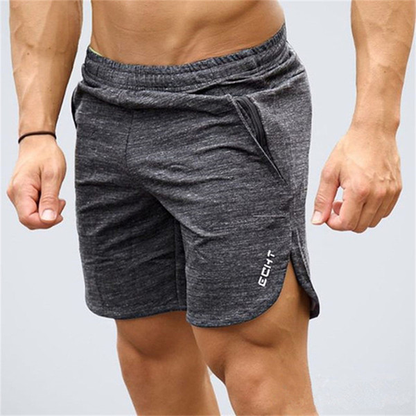 Mens gym cotton shorts Run jogging sports Fitness bodybuilding Sweatpants male profession workout Crossfit Brand short pants