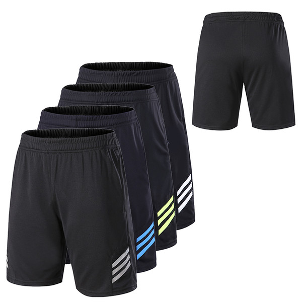 Men Gym Workout Shorts With Pockets Quick Dry Breathable Training Loose Basketball Shorts Men Fitness Running Sport