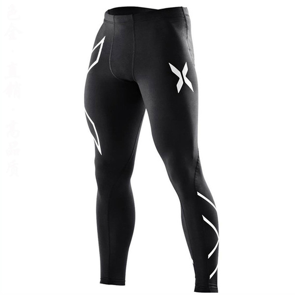 Quick Dry Compression Pants Men Running Tights Trousers Yoga Pants Sport Leggings Sportswear Gym Slim Fitness Men marathon