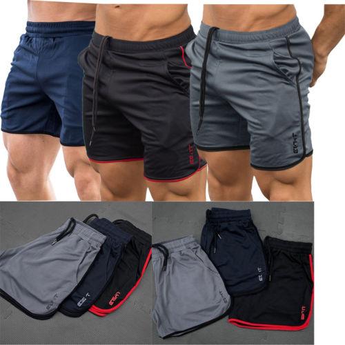 Mens Tech Fleece Quick Dry Shorts 2018 Summer Lounge Sports Running Sweats Line Drawstring Workout Joggers Sports Shorts M-2XL