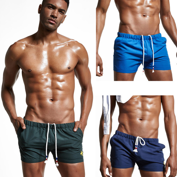 Men Shorts Boxers Trunks Quick Drying Plus Big Size beach sports Short,Fitness Homewear Bottoms Pants Casual Fashion Solid Basic Shorts