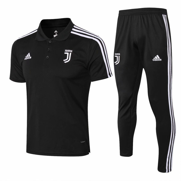 S-xl sports suit 19-20-juv.New season 19 short sleeve polo collar sport training suits and stretch pants for the new Thai football trainings