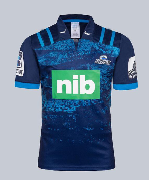 Newest Blues Super Rugby Training Jersey 2018 rugby Jerseys NRL National Rugby League shirt nrl jersey New Zealand Blues shirts s-3xl