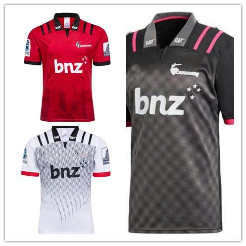 CRUSADERS Super Rugby Home Jersey New Zealand Super Rugby Jersey Crusaders 17 18 Rugby League Adults jersey shirts size S-M-L-XL-XL-3XL