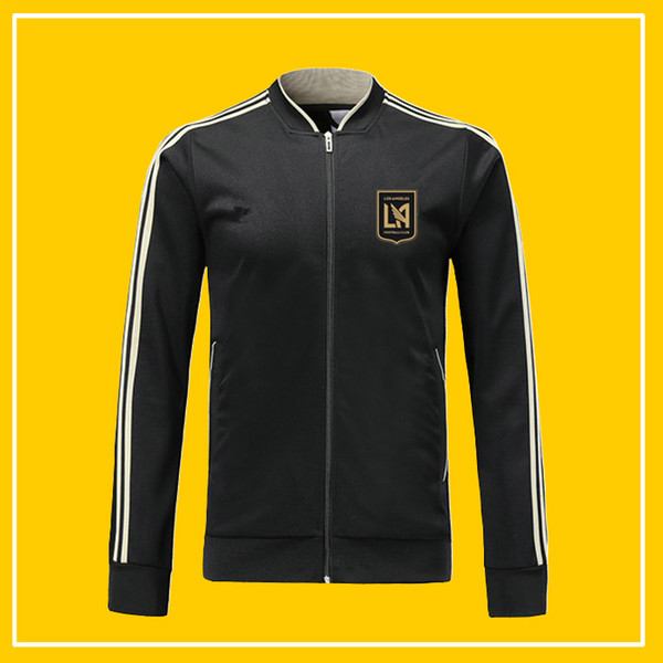 MLS Los Angeles FC soccer jacket tracksuit 2019 2020 LAFC football jackets kits 19 20 Los Angeles FC soccer tracksuit VELA Sweatshirt