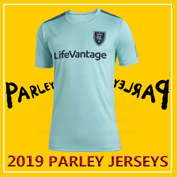 2019 Salt Lake Parley soccer jerseys Salt Lake soccer jerseys 2019 Salt Lake x MLS x Parley eco-friendly jersey Running Jerseys XXS-4XL