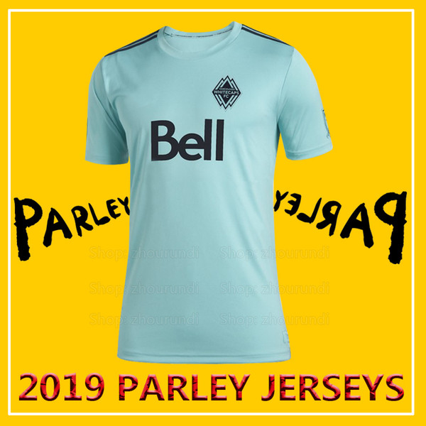 2019 Vancouver FC Parley soccer jerseys Vancouver FC jerseys 2019/20 Vancouver FC x MLS x Parley eco-friendly jersey Running Jerseys XXS-4XL