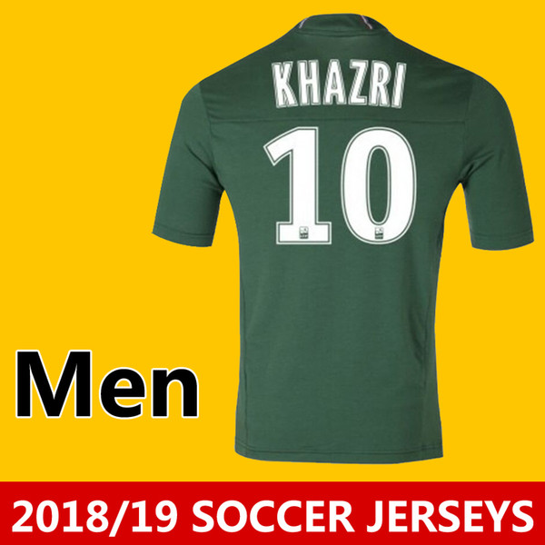 18/19 Saint-Etienne KHAZRI DIONY SALIBUR BERIC soccer jersey 2019 as Saint-Etienne men shirts RUFFIER shirts Maillot de foot Running Jerseys