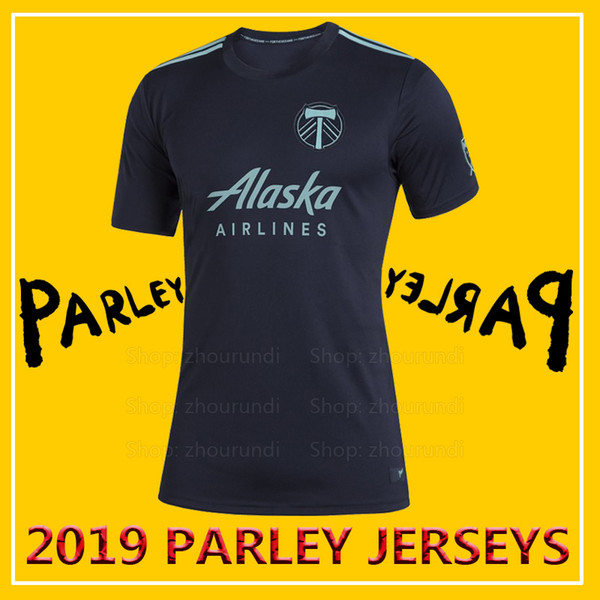 2019 Portland Timbers Parley soccer jerseys VALERI jerseys 2019 Portland Timbers x MLS x Parley eco-friendly jersey Running Jerseys XXS-4XL