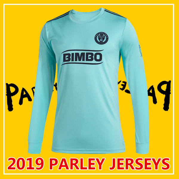2019 Parley MLS Philadelphia Union Long sleeve soccer jerseys Football shirt 19 20 MLS Parley Philadelphia Union Long sleeve jerseys