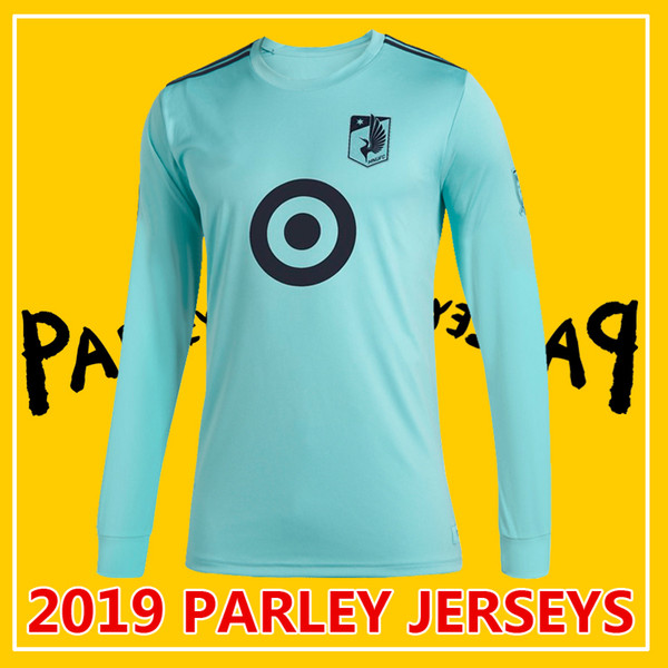 2019 Parley MLS Minnesota United Long sleeve soccer jerseys Football shirt 19 20 MLS Parley Minnesota United Long sleeve soccer jerseys