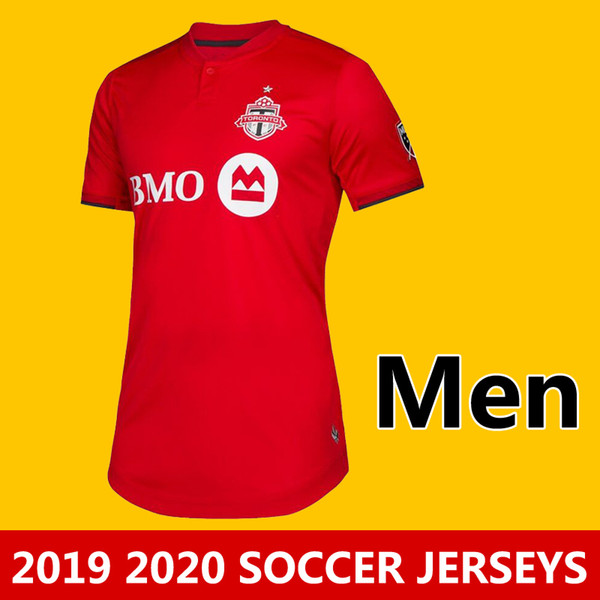 19-20 MLS Men's Toronto FC home soccer jerseys football shirts 2019 2020 OSORIO ALTIDORE BRADLEY MORROW football shirts Running Jerseys