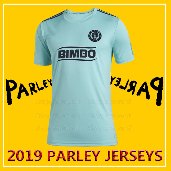 2019 Philadelphia Union Parley soccer jerseys Accam shirt 2019 Philadelphia Union x MLS x Parley eco-friendly jersey Running Jerseys XXS-4XL