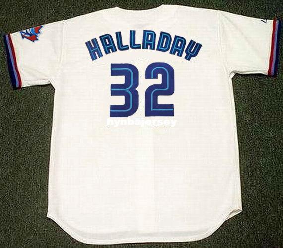 Cheap Custom ROY HALLADAY Toronto Stitched 1999 Majestic Vintage Home Baseball Jersey Retro Mens Jerseys Running