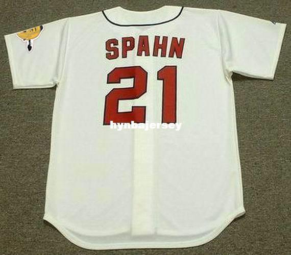 Cheap Custom WARREN SPAHN Milwaukee Stitched 1960's Majestic Cooperstown Home Baseball Jersey Retro Mens Jerseys Running