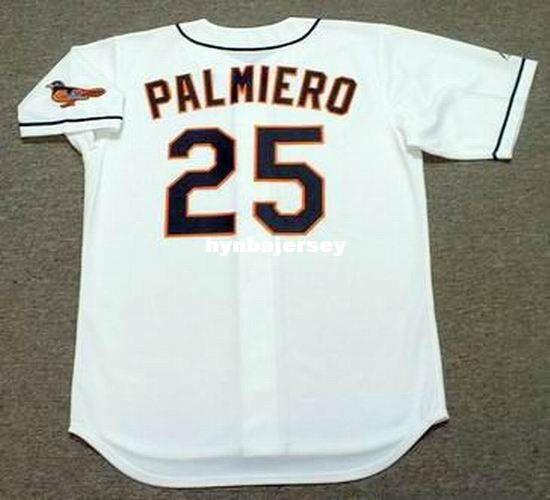 Cheap Custom RAFAEL PALMEIRO Baltimore Stitched 1998 Majestic Vintage Home Baseball Jersey Retro Mens Jerseys Running