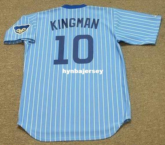 Cheap Custom DAVE KINGMAN Chicago Stitched 1979 Majestic Cooperstown Vintage Baseball Jersey Retro Mens Jerseys Running