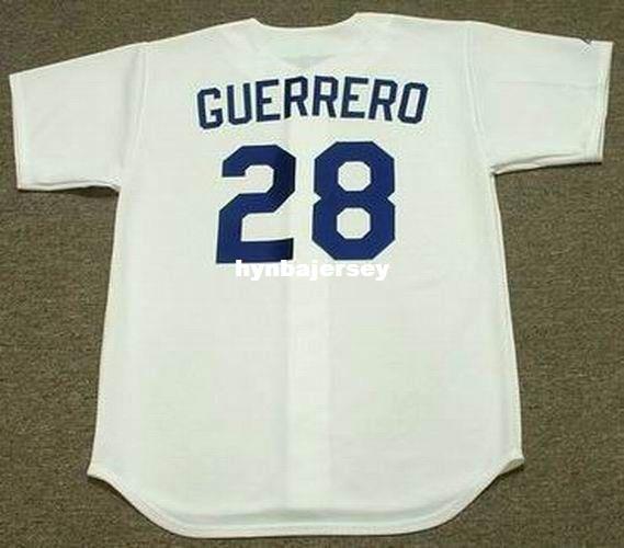 Cheap Custom PEDRO GUERRERO Los Angeles Stitched 1981 Majestic Cooperstown Baseball Jersey Retro Mens Jerseys Running