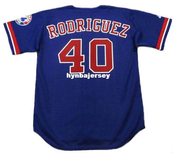 Cheap Custom HENRY RODRIGUEZ Montreal Stitched 1996 Majestic Vintage Baseball Jersey Retro Mens Jerseys Running