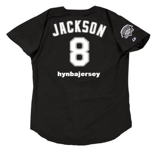 Cheap Custom BO JACKSON Chicago Stitched 1991 Majestic Vintage Baseball Jersey Retro Mens Jerseys Running