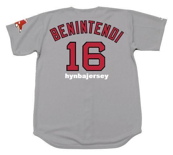 Cheap Custom ANDREW BENINTENDI Boston Stitched Majestic Away Baseball Jersey Retro Mens Jerseys Running