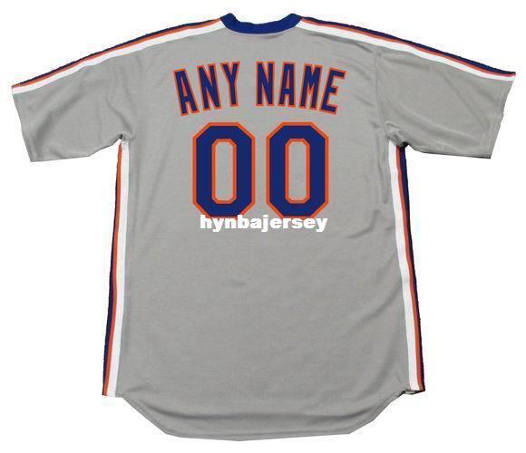 Cheap Custom NEW YORK Stitched 1980's Majestic Cooperstown Away 