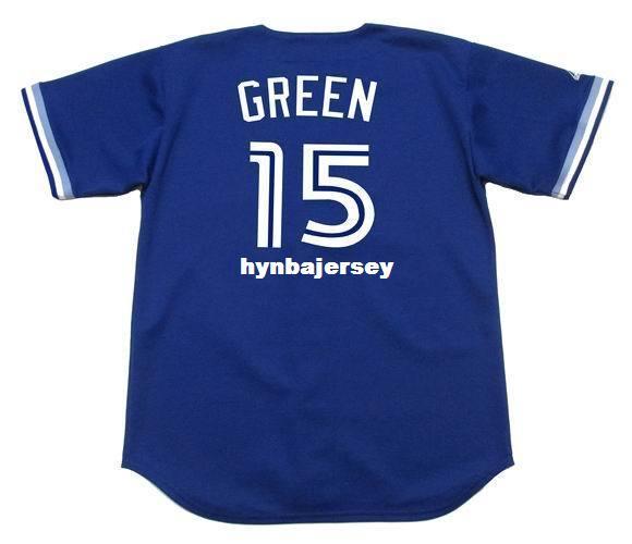 Cheap Custom SHAWN GREEN Toronto Stitched 1994 Majestic Vintage Baseball Jersey Retro Mens Jerseys Running