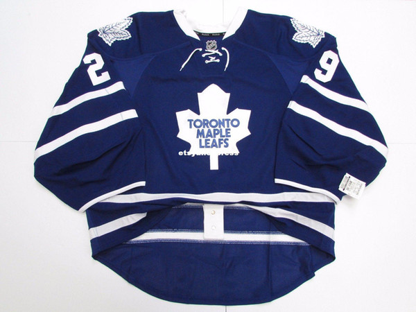 Wholesale customization POTVIN TORONTO MAPLE LEAFS HOME JERSEY GOALIE CUT Mens Stitched Personalized hockey Jerseys