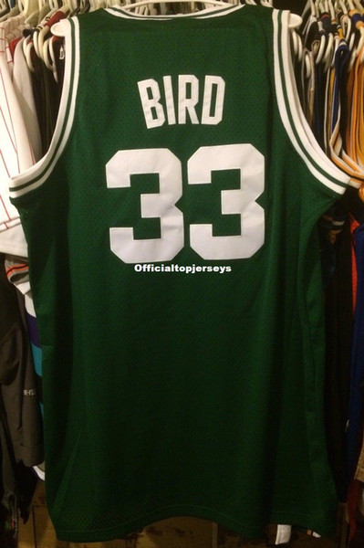 Cheap wholesale Larry Bird Jersey AD Nwt New Men Pierce #33 T-shirt vest Stitched Basketball jerseys Ncaa