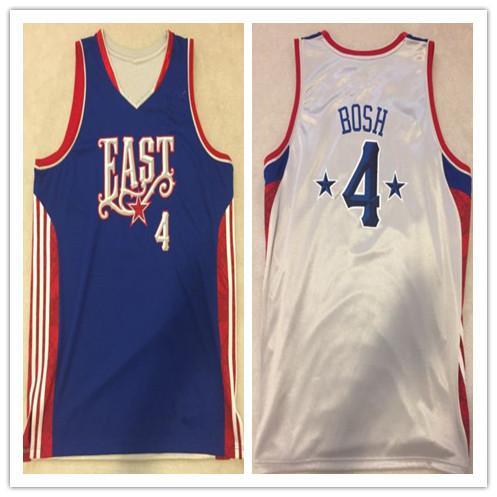 #4 Chris BOSH 2008 All star east mens basketball jersey Sewn Stitches Customize any size and name XS-6XL vest Jerseys Ncaa