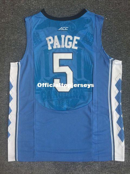 #5 Marcus Paige #11 Brice Johnson #40 Harrison Barnes Jersey North Carolina Tar Heels College Basketball Jerseys vest Jerseys Ncaa