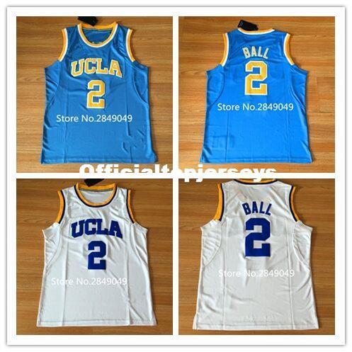 Latest #2 Lonzo Ball UCLA Bruins College Basketball Jersey Stitched S-2XL vest Jerseys Ncaa