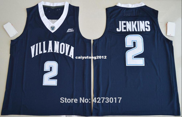 Villanova Wildcats Jerseys College Basketball Navy Blue 2 Kris Jenkins Jersey Men Embroidery Wholesales 
8000
Lowest Price Ncaa