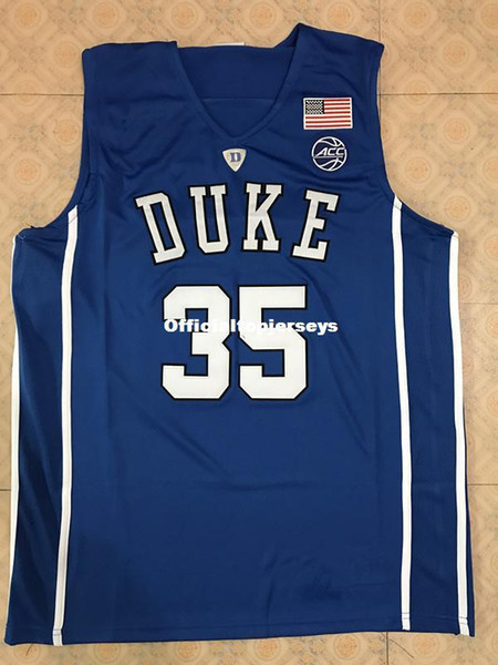 #35 Marvin Bagley III Duke Blue Devils Retro Top stitched Sewn basketball jerseys XS-6XL vest Jerseys Ncaa