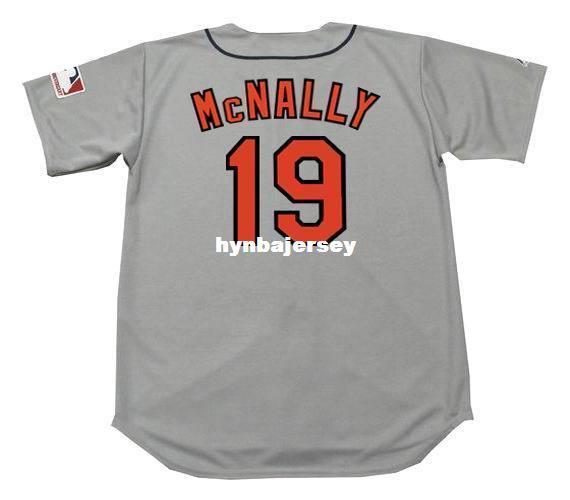 Cheap Custom DAVE McNALLY Baltimore Stitched 1969 Majestic Cooperstown Away Baseball Jersey Retro Mens Jerseys Running