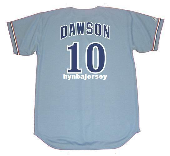 Cheap Custom ANDRE DAWSON Montreal Stitched 1978 Majestic Cooperstown Away Baseball Jersey Retro Mens Jerseys Running