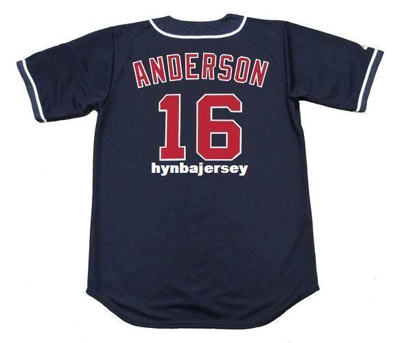 Cheap Custom GARRET ANDERSON California Stitched 1996 Majestic Vintage Baseball Jersey Retro Mens Jerseys Running