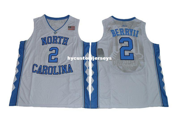 #2 Joel Berry II Jersey North Carolina Tar Heels College Retro Top stitched embroidery basketball jerseys vest Jerseys Ncaa