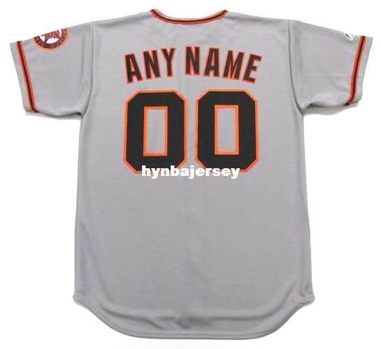 Cheap Custom SAN FRANCISCO Stitched 2000's Majestic Vintage Away Customized Baseball Jersey Retro Mens Jerseys Running