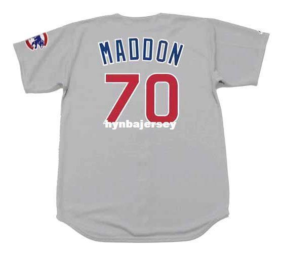 Cheap Custom JOE MADDON Chicago Stitched Majestic Away Baseball Jersey Retro Mens Jerseys Running