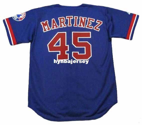 Cheap Custom PEDRO MARTINEZ Montreal Stitched 1994 Majestic Vintage Baseball Jersey Retro Mens Jerseys Running