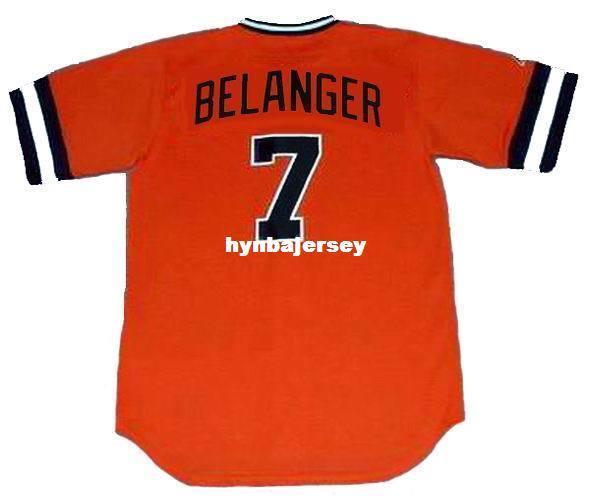 Cheap Custom MARK BELANGER Baltimore Stitched 1971 Majestic Cooperstown Baseball Jersey Retro Mens Jerseys Running