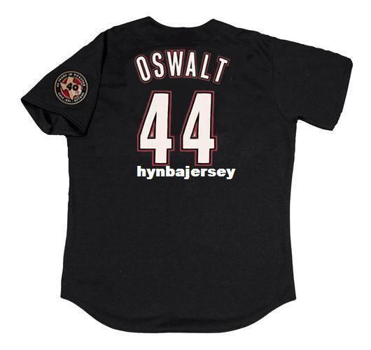 Cheap Custom ROY OSWALT Houston Stitched 2001 Majestic Vintage Alternate Baseball Jersey Retro Mens Jerseys Running